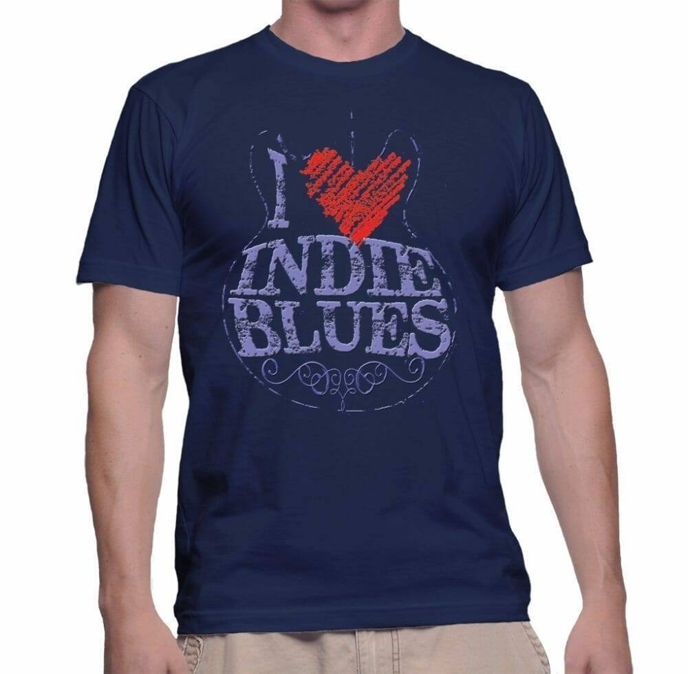 Get your "I LOVE INDIE BLUES" T-shirt!!