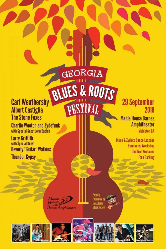 Georgia Blues and Roots Festival 2018!