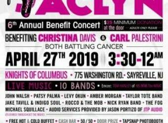 Jammin for Jaclyn Poster 2019