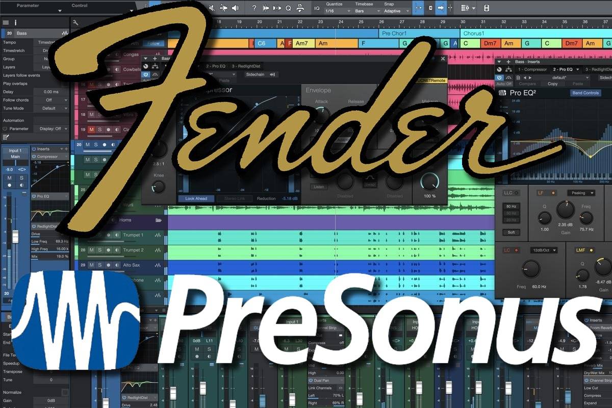 Fender Aquires Presonus!