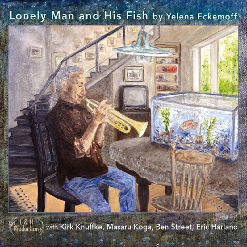 Yelena Eckemoff  Lonely Man and His Fish