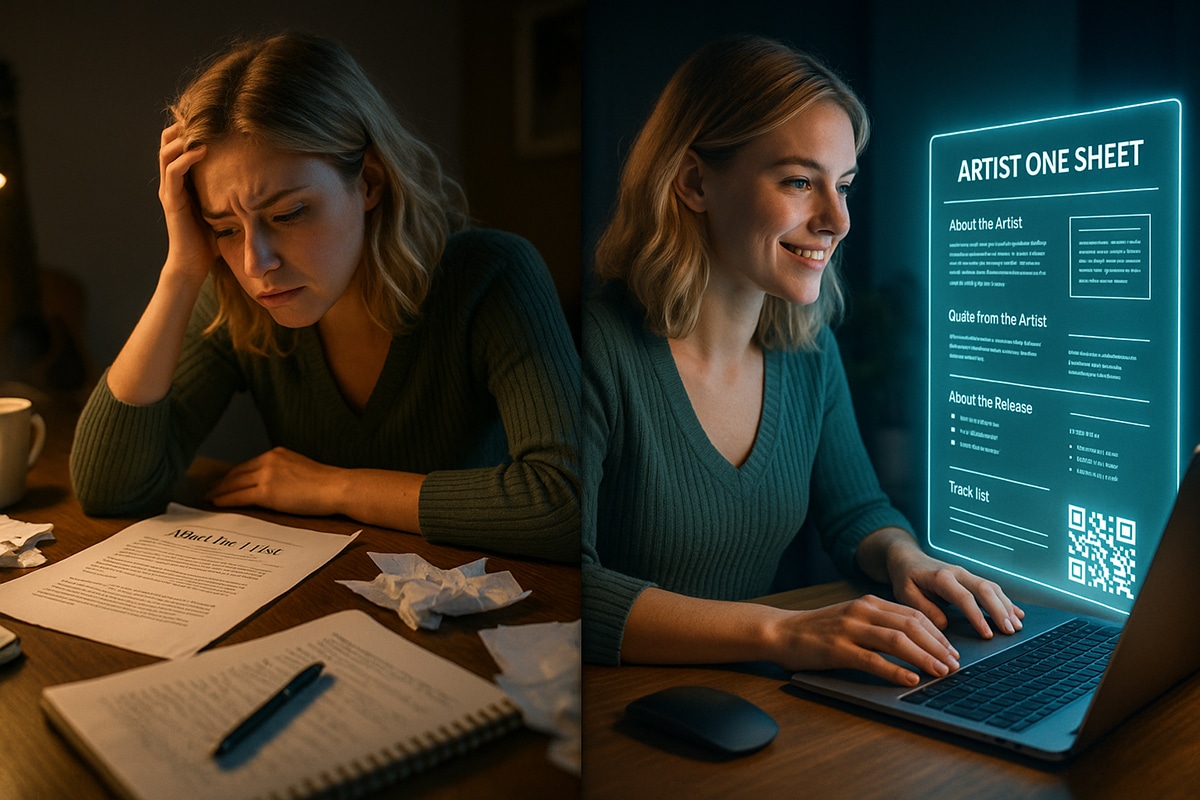 Let AI Handle Your One Sheet: How Indie Artists Can Automate the Boring Stuff Without Losing the Magic