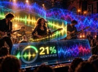 21% Identified_ Neon Live Performance Banner