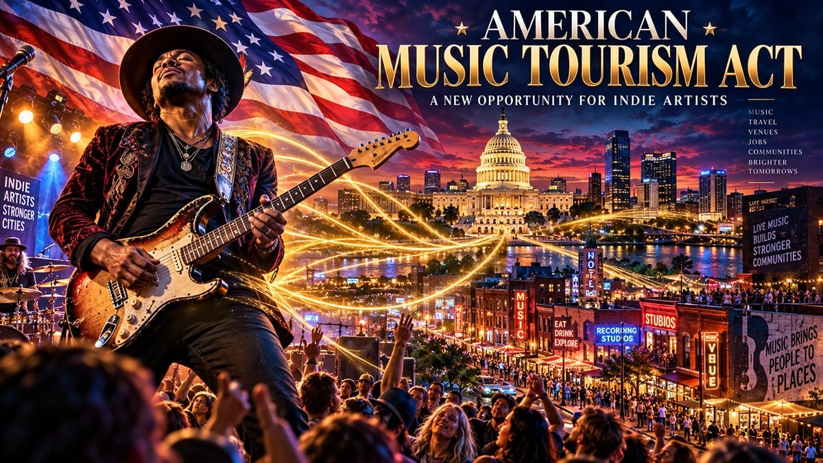 American Music Tourism Celebration Banner