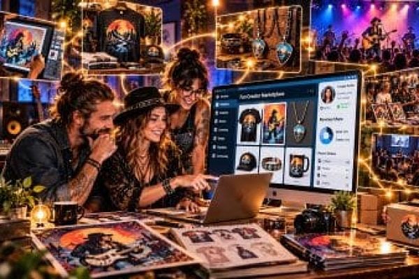 Indie Music Creator Marketplace Hub Banner
