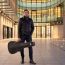 Urban Atrium Musician at Dusk copy