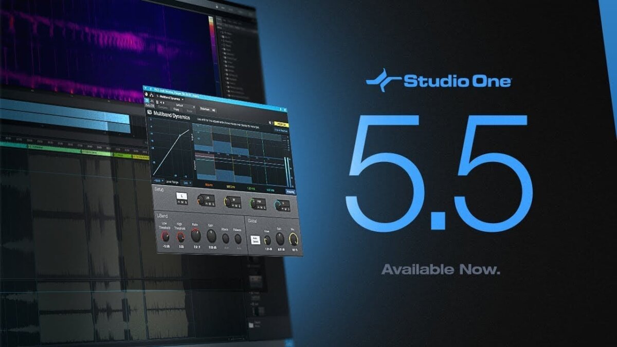Presonus Studio one 5.5 Update!