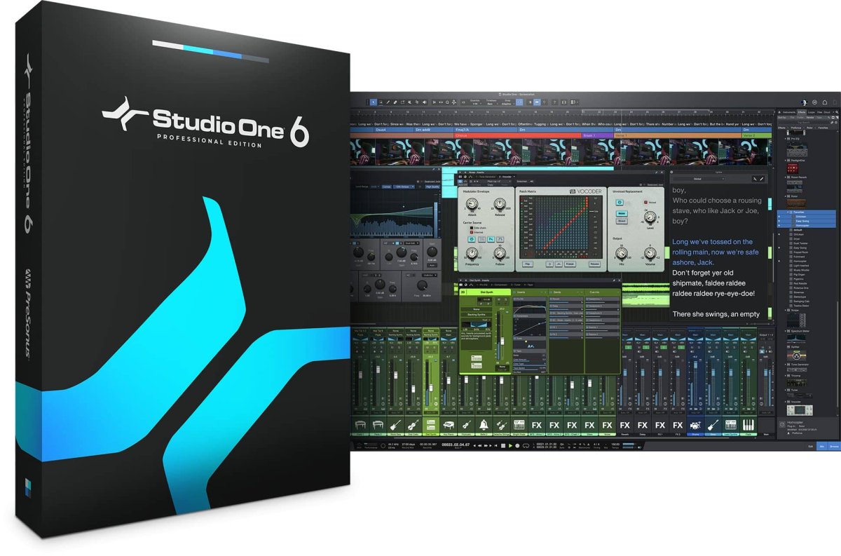 Fender Musical Instruments Releases Presonus Studio One 6